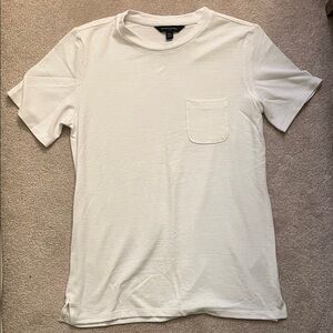 New Banana Republic Silky Soft Thick White Short Sleeve Tee
